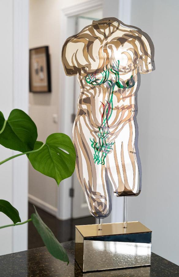 Spacious & Artistic Retro 2Bd Apt With Sauna Athen Exterior foto