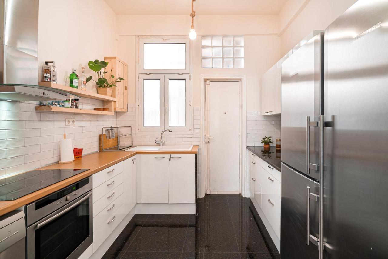 Spacious & Artistic Retro 2Bd Apt With Sauna Athen Exterior foto