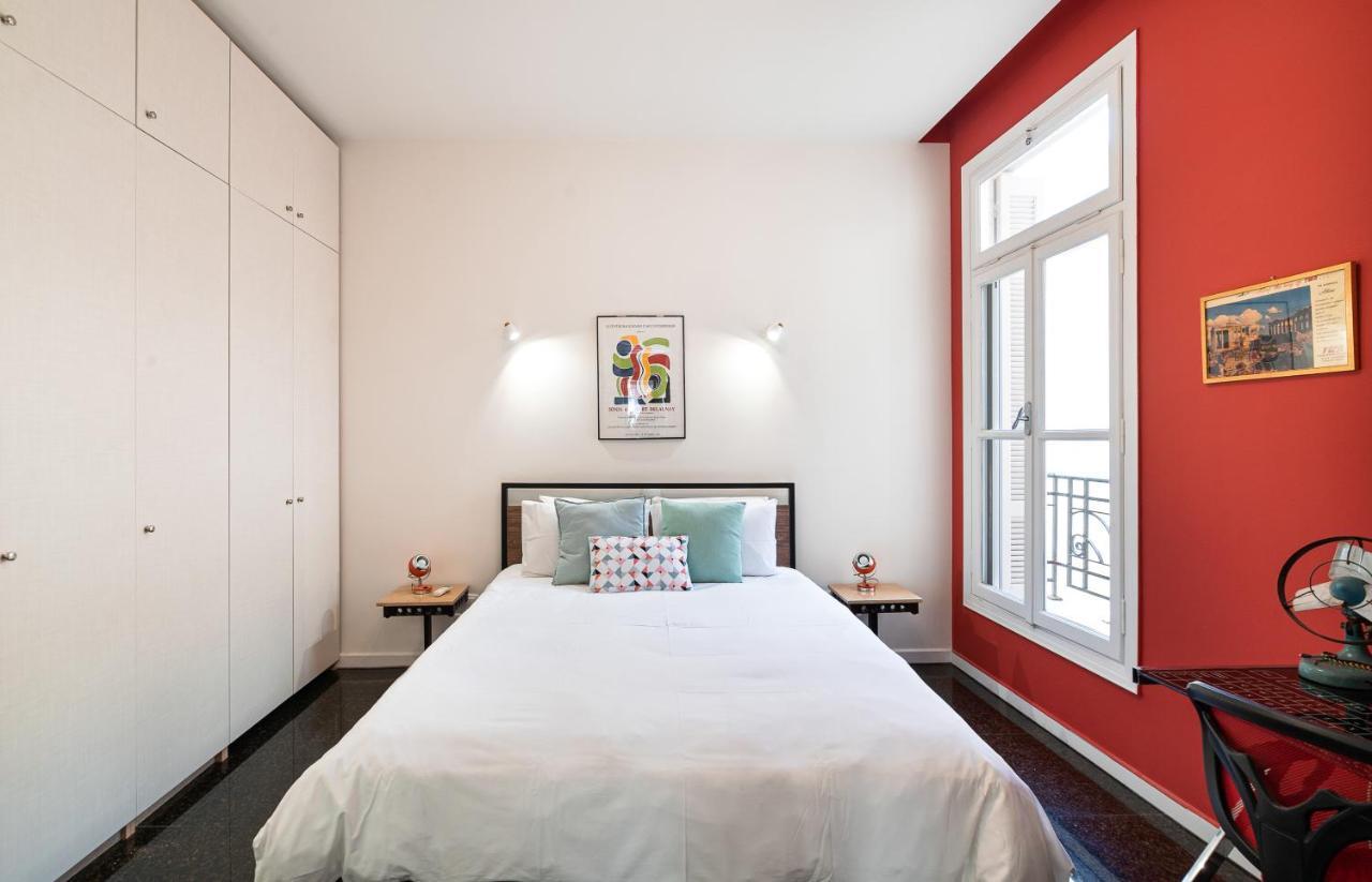 Spacious & Artistic Retro 2Bd Apt With Sauna Athen Exterior foto