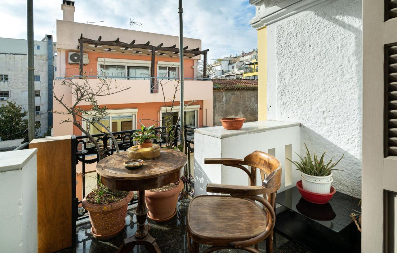 Spacious & Artistic Retro 2Bd Apt With Sauna Athen Exterior foto